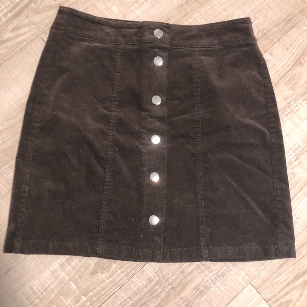 Brown skirt